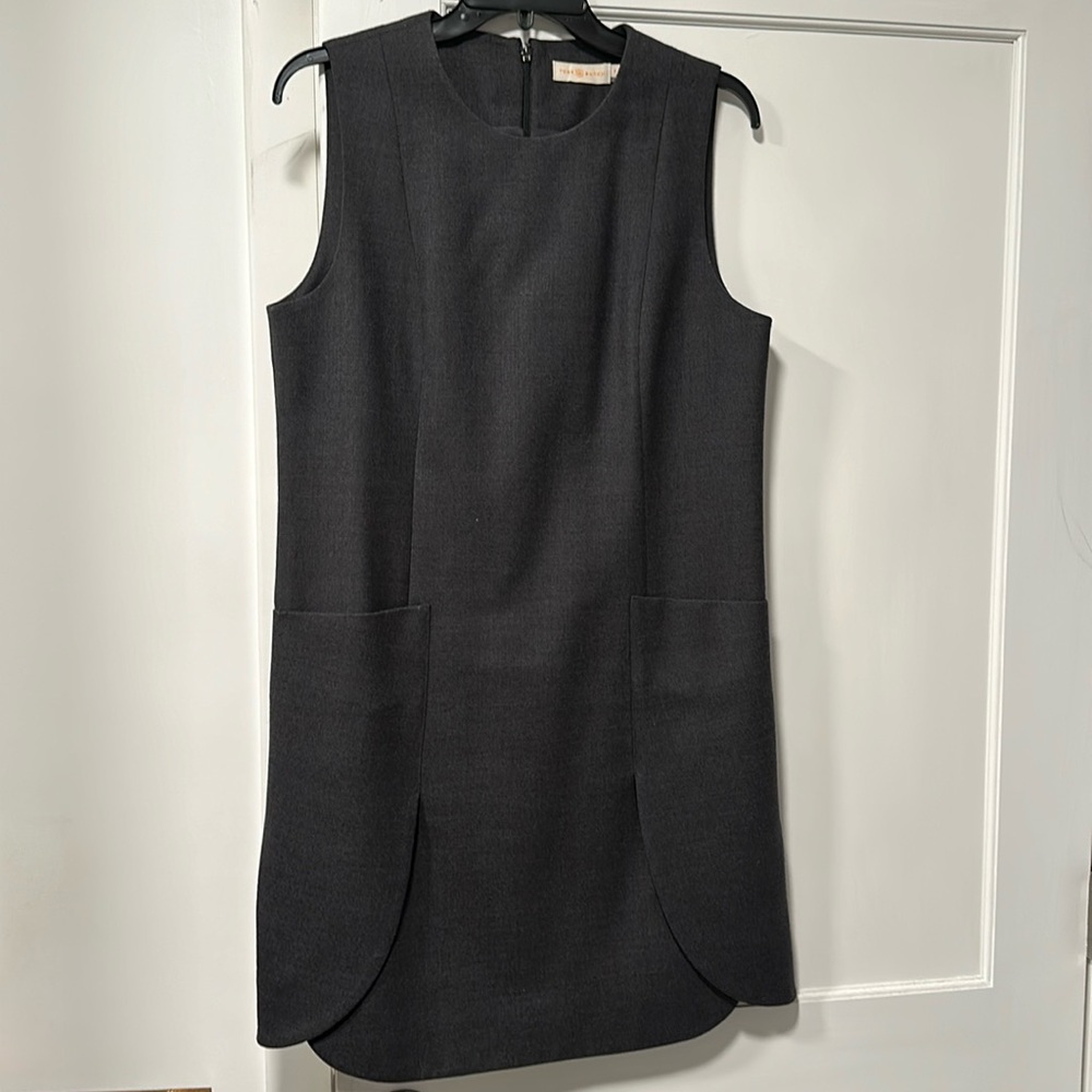 Lined, wool Tory Burch jumper with large front pockets